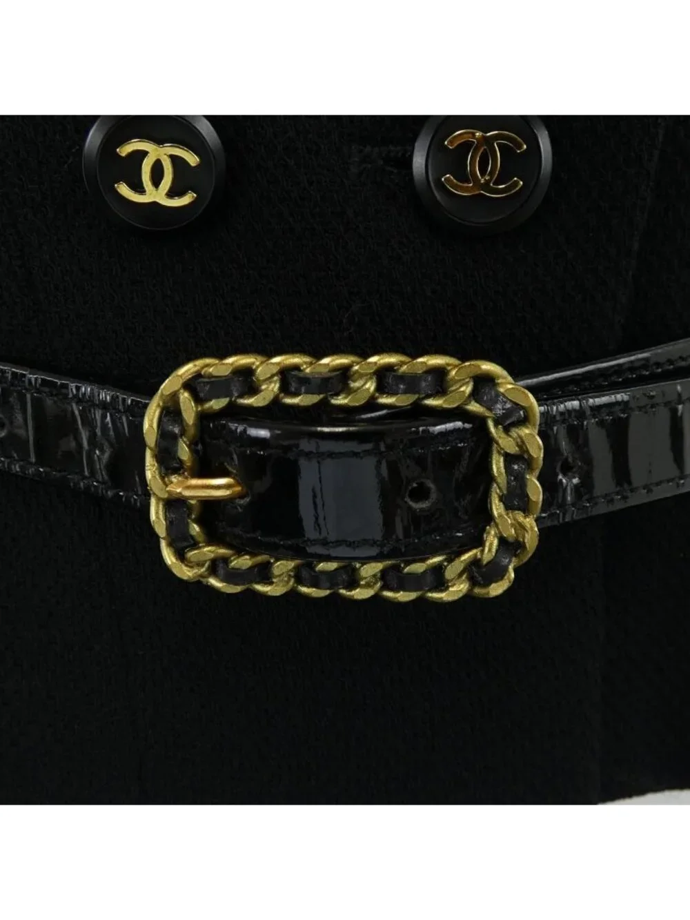 Chanel Vintage Suit Black